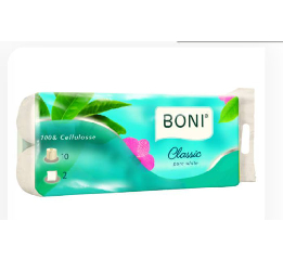 'Туалетний папір 'BONI Classic  2 шари (101 отр).