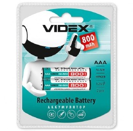 Аккумулятор Videx HR03 800 mAh