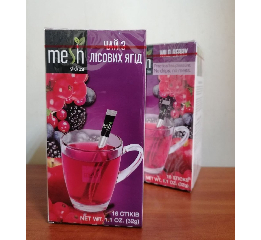'Mеsh' Чай лiсовi ягоди 35г в стиках(2,1г*16шт*12)