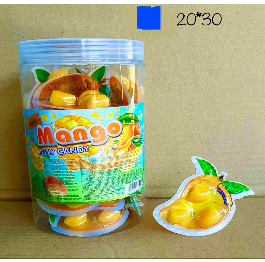 Желе в банке ' Манго'12гр (30 шт*20)ШТ
