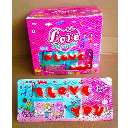 Желейнi серця  LOVE 16гр (20шт*12)ШТ