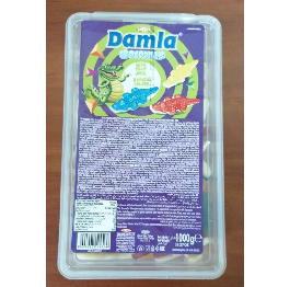 Жув.цукерка 'DAMLA FRUIT CROCODILE'п/к (1кг*12ШТ)У