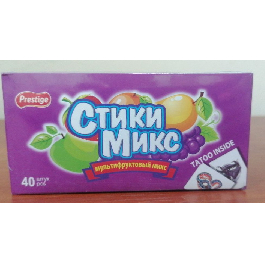 Карамель CC Stick Candy Tattoo 7гр (40шт*24)УП