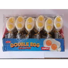 Льодяник'Double egg Lollipop'15гр(30шт*20)УП