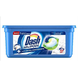Капсулы д/прання Dash  All in 1 Smacchiante (27шт)