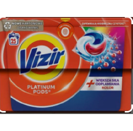 Капсулы д/стирки 3х комп Vizir (25шт) УП