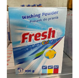 Пр.порошок'Washing powder'Fresh  COLOR 400гр