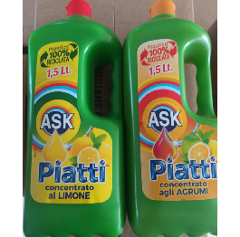 'ASK'Засиб д/миття посуду 'AGRUMI' 1500мл Италия