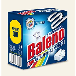 'Baleno'Таблетки д/чистки АНТИКАЛЬК (15шт) Италия