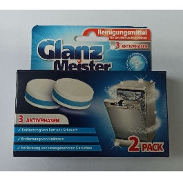 'GLANZ MEISTER'Таблетки д/чищення посуд.машини (2ш