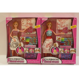 Кукла типа 'Барби'Модельер' 903-2