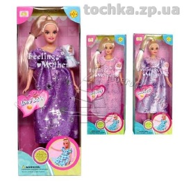 Кукла беременная DEFA , 3 вида 6001-1