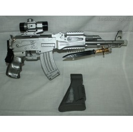 Автомат 33340 37см, трещотка, на листе, 37-18,5-4с
