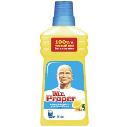 Моющая жидкость для полов и стен MR. PROPER Лимон 500 мл.