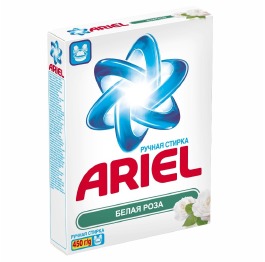 Стиральный порошок Ariel Белая Роза 450 г. для ручной стирки