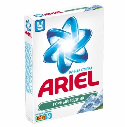 Стиральный порошок Ariel Горный Родник 450 г. для ручной стирки