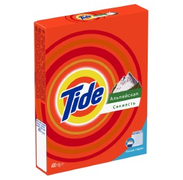Стиральный порошок Tide Альпийская свежесть 400 г. для ручной стирки