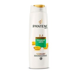 Шампунь для волос и бальзам-ополаскиватель Pantene Гладкий шелк 400 мл.