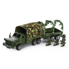 Военная игрушечная машина 17см,217-4А