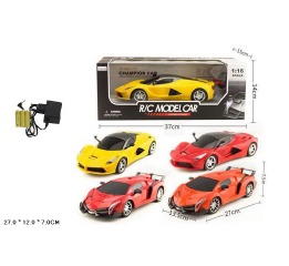 Машина игровая легковая 'R/C Model car'1:16,2 цвета,3 вида 11602