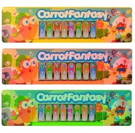 Пианино детское 'Carrot Fantasy', 3 цвета 06-12
