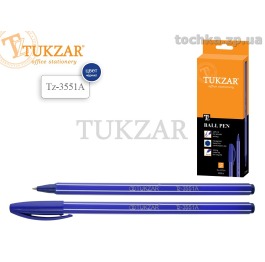 Ручка шариковая Tukzar, синий, 0.7 мм., 12 шт., 3551А