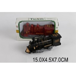 Паровоз инерц. 838, 2 цвета, в коробке 15*4,5*7см
