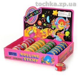 Печать роликовая' Rolling self-inking Stampers' 0254
