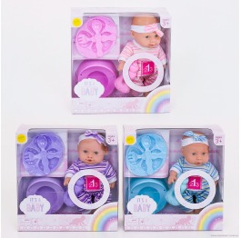 Пупс музыкальный, 3 вида 6119