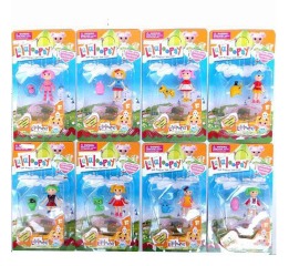 Набор фигурок Lalaloopsy, 8 видов, 6 см. 200556 Набор фигурок Lalaloopsy, 8 видов, 6 см. 200556