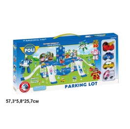 Паркинг 'Robocar POLI' с машинками 3004-2