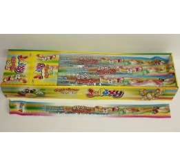 Желейный язык лакричный Elvan Jelaxy 'Rainbow Belts', 15 гр., 60 шт., 587-5