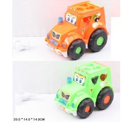 Игрушка-каталка машина, сортер, 2 вида 1248А/В Игрушка-каталка машина, сортер, 2 вида 1248А/В