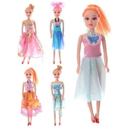 Кукла 628 C (480шт) 15см, 5 видов