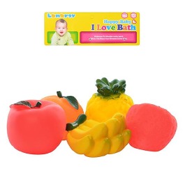 Продукты игрушечные, фрукты для купания 11-5