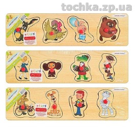 Деревянная игрушка Логика 5315  Союзмультфильм