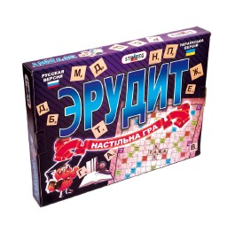Настольная игра Strateg 'Эрудит' 051С