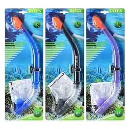 Трубка для плавания Intex, 3 цвета 55928