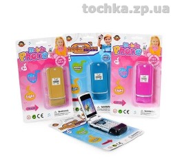 Телефон игрушечный, 4 цвета 822А