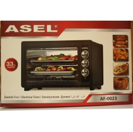 Духовка наст.Asel AF-0023 Grey  33л