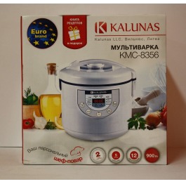 Мультиварка Kalunas KМС-8356 5л 900Вт 12пр. белая