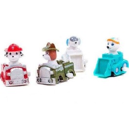 Заводная игрушка ЩП,машинка с фигуркой,7см,659В