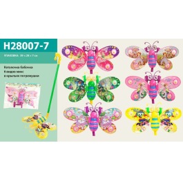 Игрушка-каталка бабочка, 6 видов 28007-7