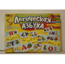 Игра настольная 'Логическая азбука' УКР.