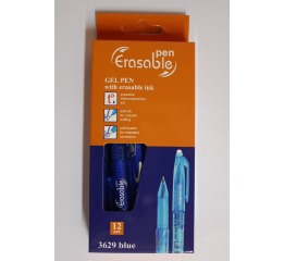 Ручка гелевая синяя ERASABLE (12шт) УП